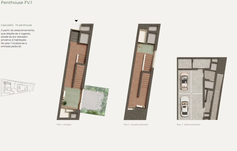 Apartamento T4 para Venda em Aldoar, Foz do Douro e Nevogilde Planta 1