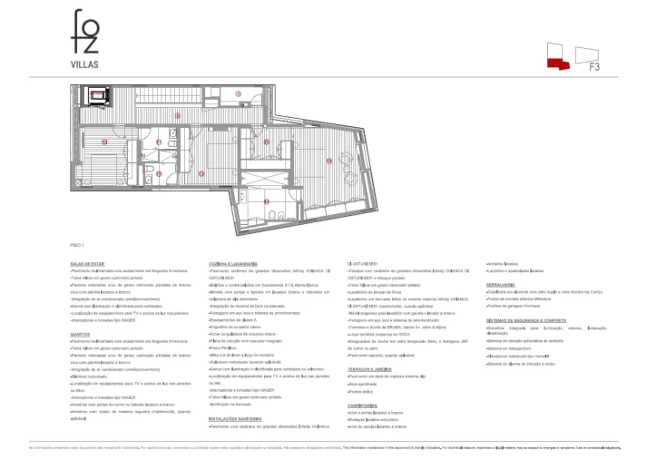 Apartamento T4 para Venda em Aldoar, Foz do Douro e Nevogilde Planta 1