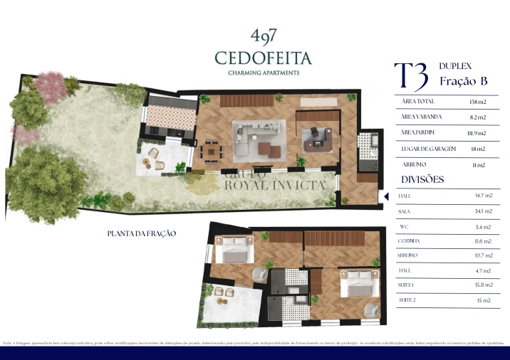 Apartamento T3 para Venda em Cedofeita, Santo Ildefonso, Sé, Miragaia, São Nicolau e Vitória Foto 7
