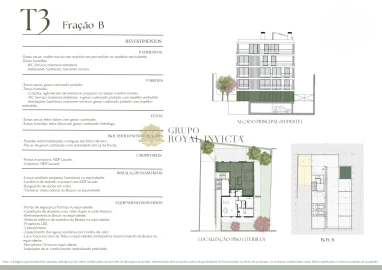Apartamento T3 para Venda em Lordelo do Ouro e Massarelos