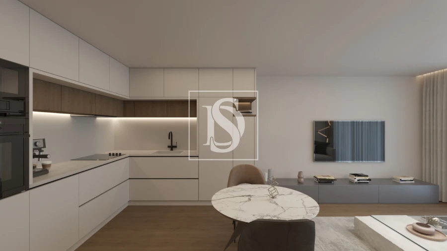 Apartamento T1 para Venda em Bougado (São Martinho e Santiago) Foto 8