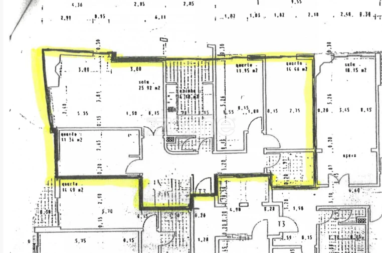 Apartamento T3 para Venda em Algueirão-Mem Martins Planta 1