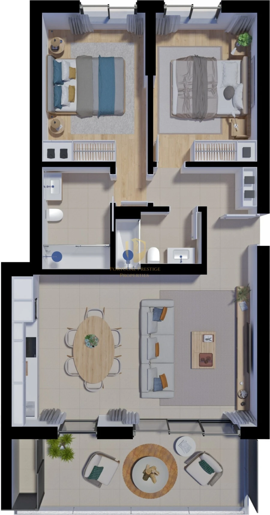 Apartamento T2 para Venda em Tavira (Santa Maria e Santiago) Foto 7
