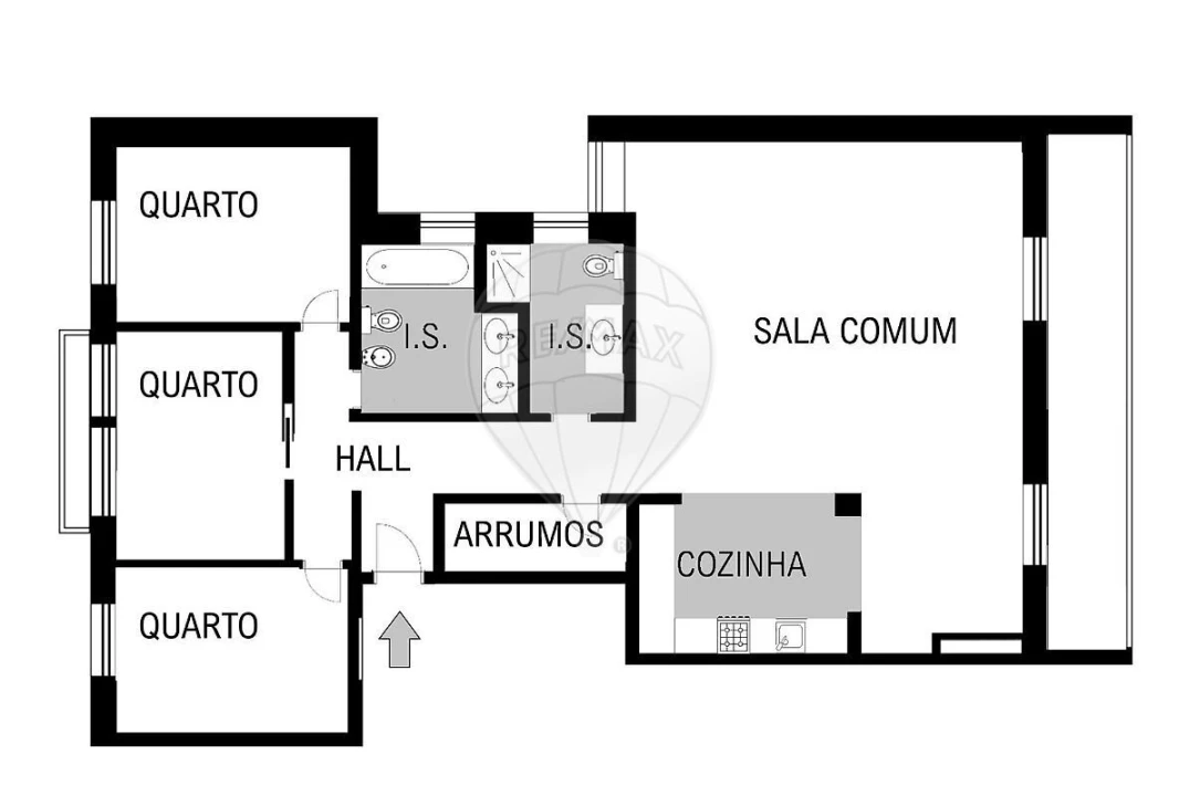 Apartamento T3 para Venda em Estrela Foto 38