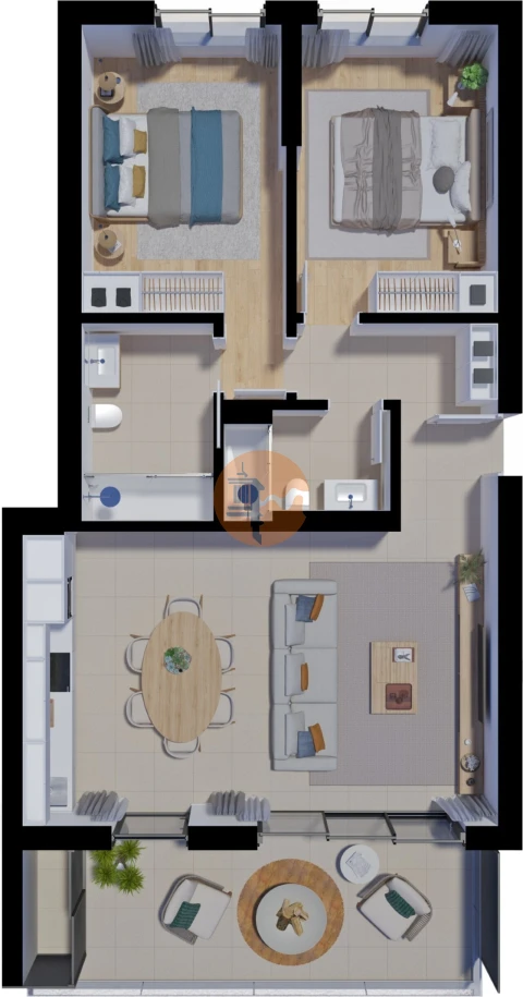Apartamento T2 para Venda em Tavira (Santa Maria e Santiago)