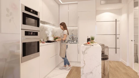 Apartamento T1 para Venda em Mafamude e Vilar do Paraíso