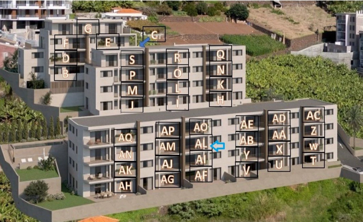 Apartamento T2 para Venda em Camara de Lobos Planta 2