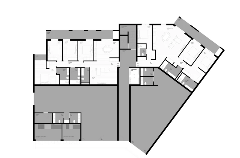Apartamento T4 para Venda em Pedrouços Planta 1