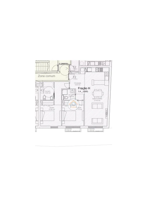 Apartamento T2 para Venda em Mafamude e Vilar do Paraíso