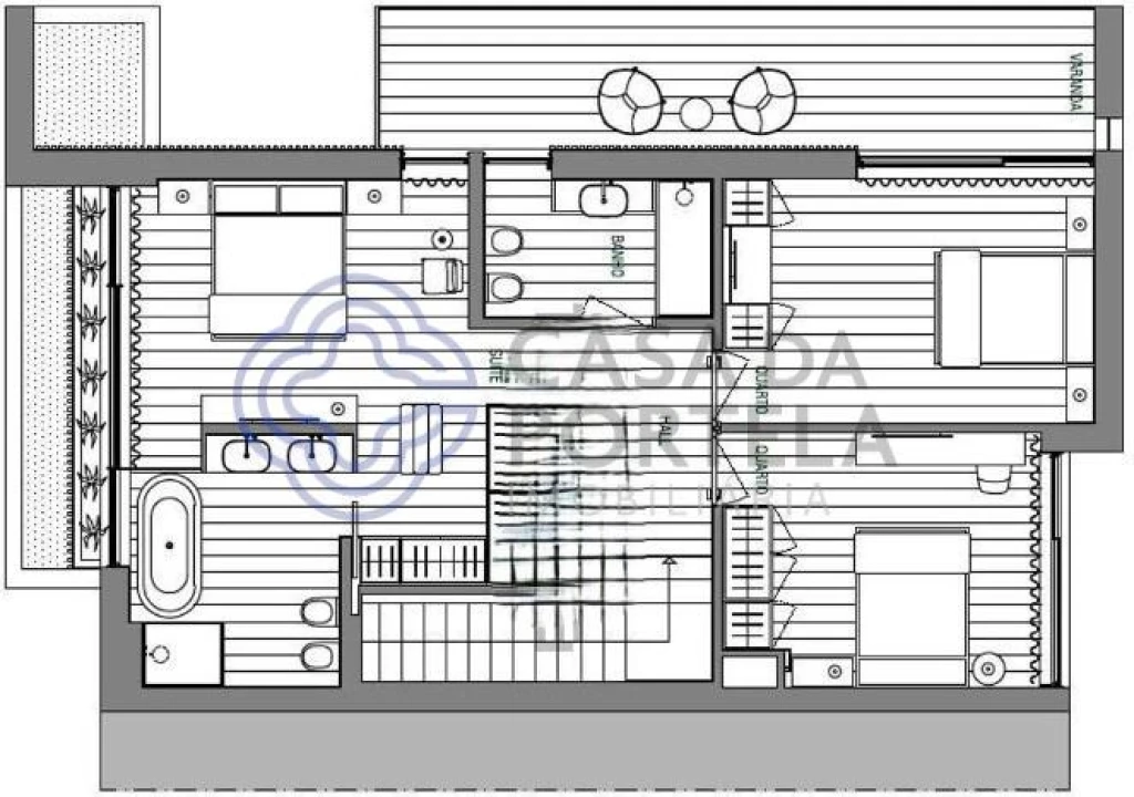 Moradia T4 para Venda em Canidelo Foto 77