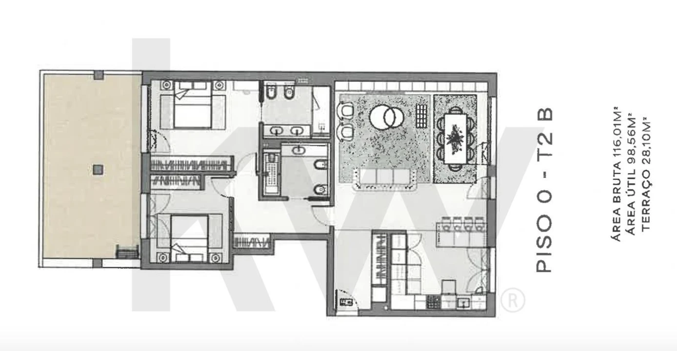 Apartamento T2 para Venda em Vialonga Foto 6