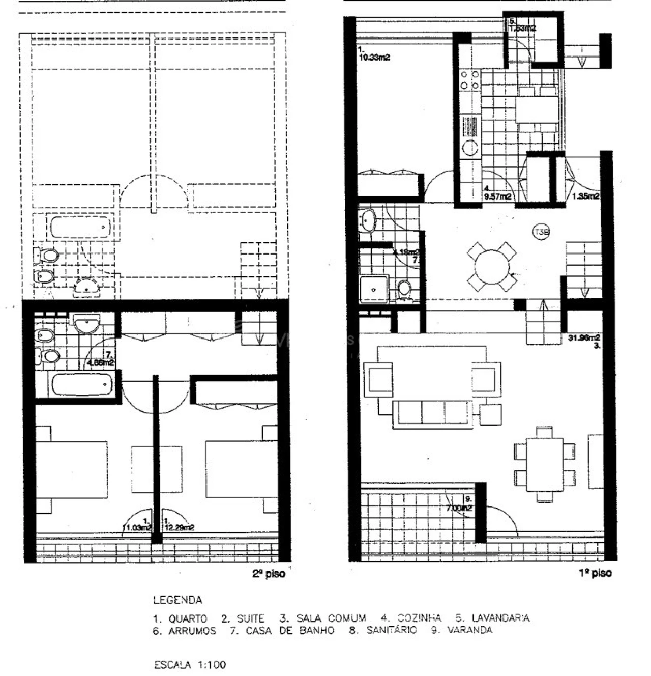Apartamento T3 para Venda em Cidade da Maia Foto 33