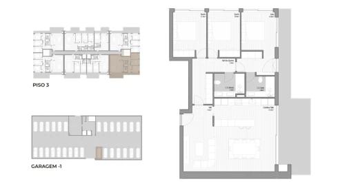 Apartamento T3 para Venda em Valongo