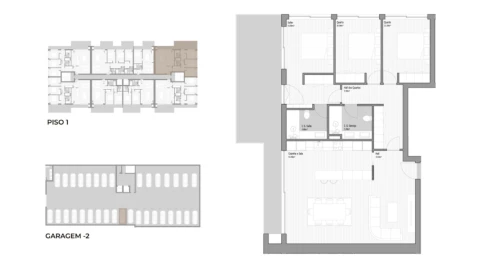 Apartamento T3 para Venda em Valongo