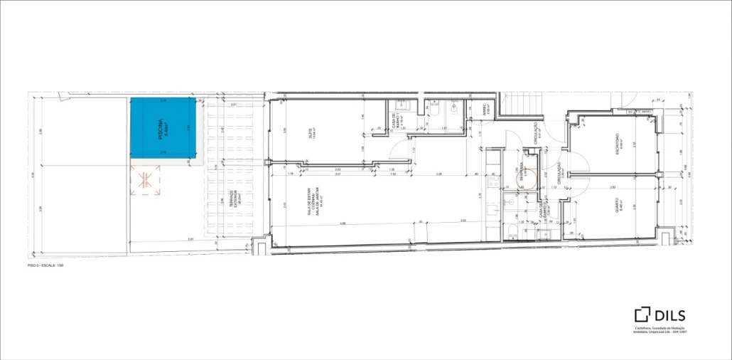 Apartamento T2 para Venda em Sines Planta 1