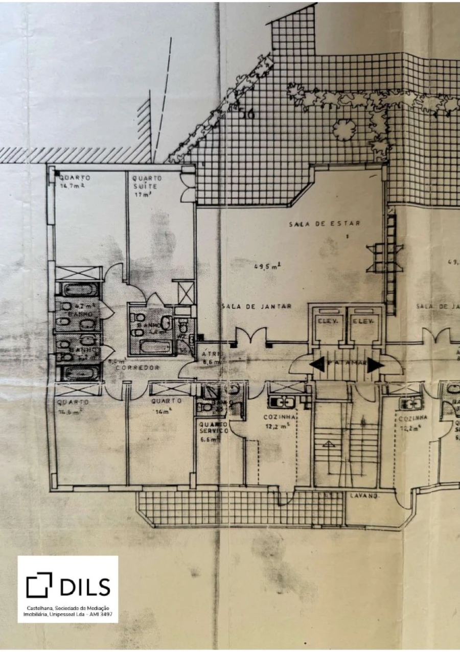 Apartamento T4 para Venda em Aldoar, Foz do Douro e Nevogilde Planta 1
