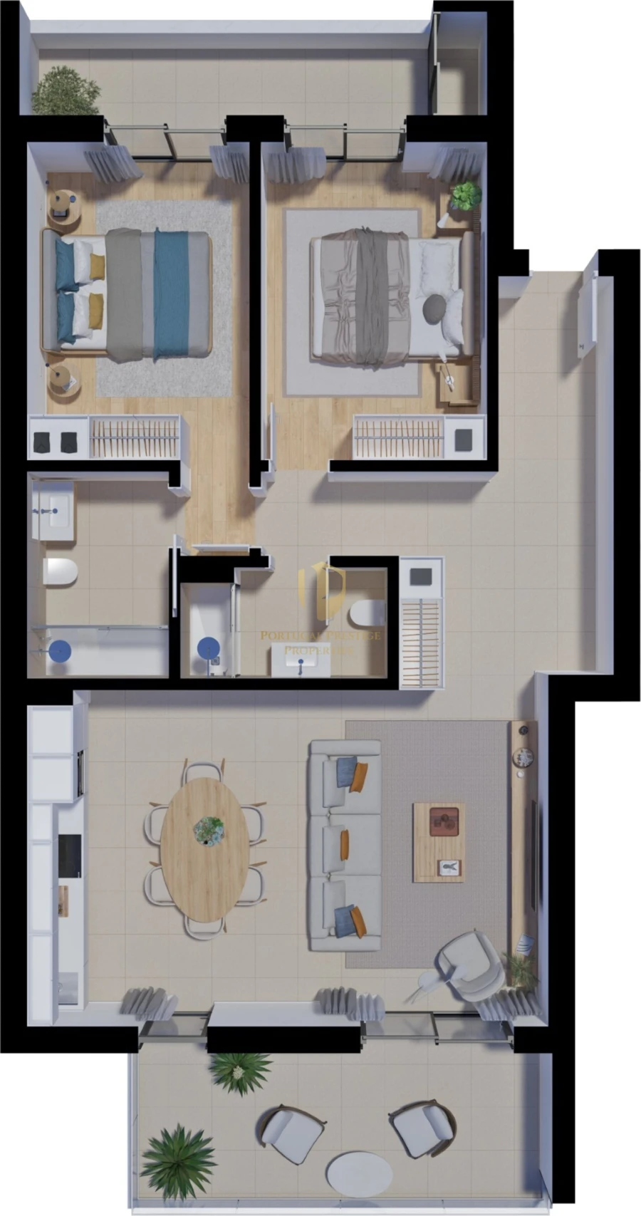 Apartamento T2 para Venda em Tavira (Santa Maria e Santiago) Foto 8