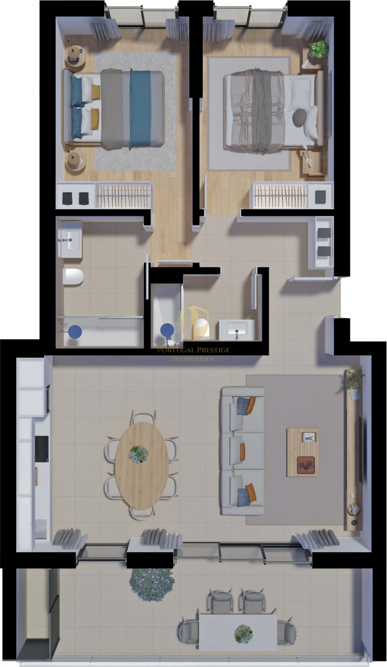 Apartamento T2 para Venda em Tavira (Santa Maria e Santiago) Foto 8