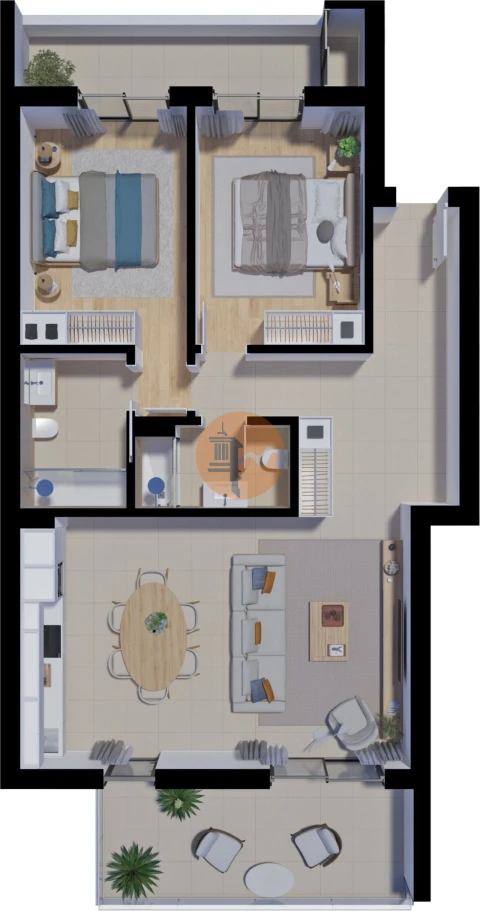 Apartamento T2 para Venda em Tavira (Santa Maria e Santiago)