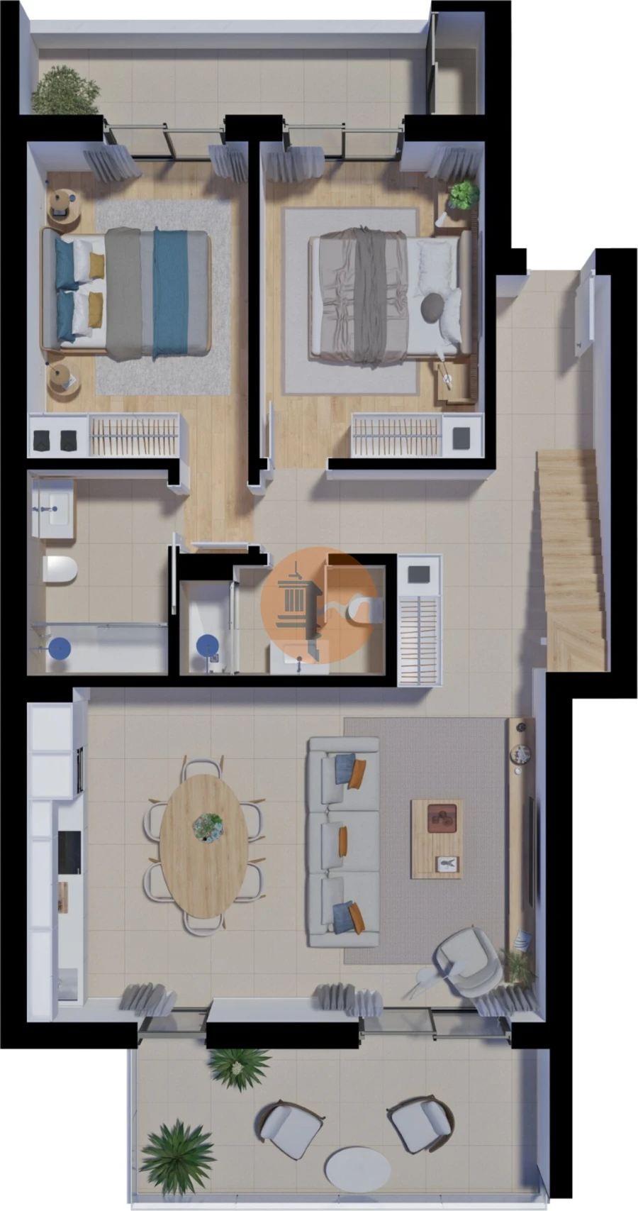 Apartamento T2 para Venda em Tavira (Santa Maria e Santiago) Foto 11