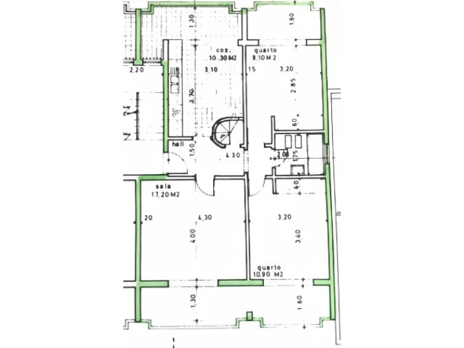 Apartamento T2 para Venda em Cascais e Estoril Planta 1