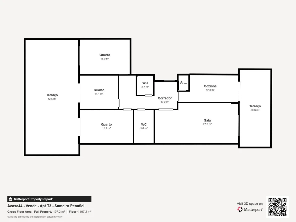 Apartamento T3 para Venda em Penafiel Foto 34