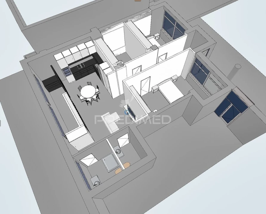 Apartamento T3 para Venda em Delães Foto 12