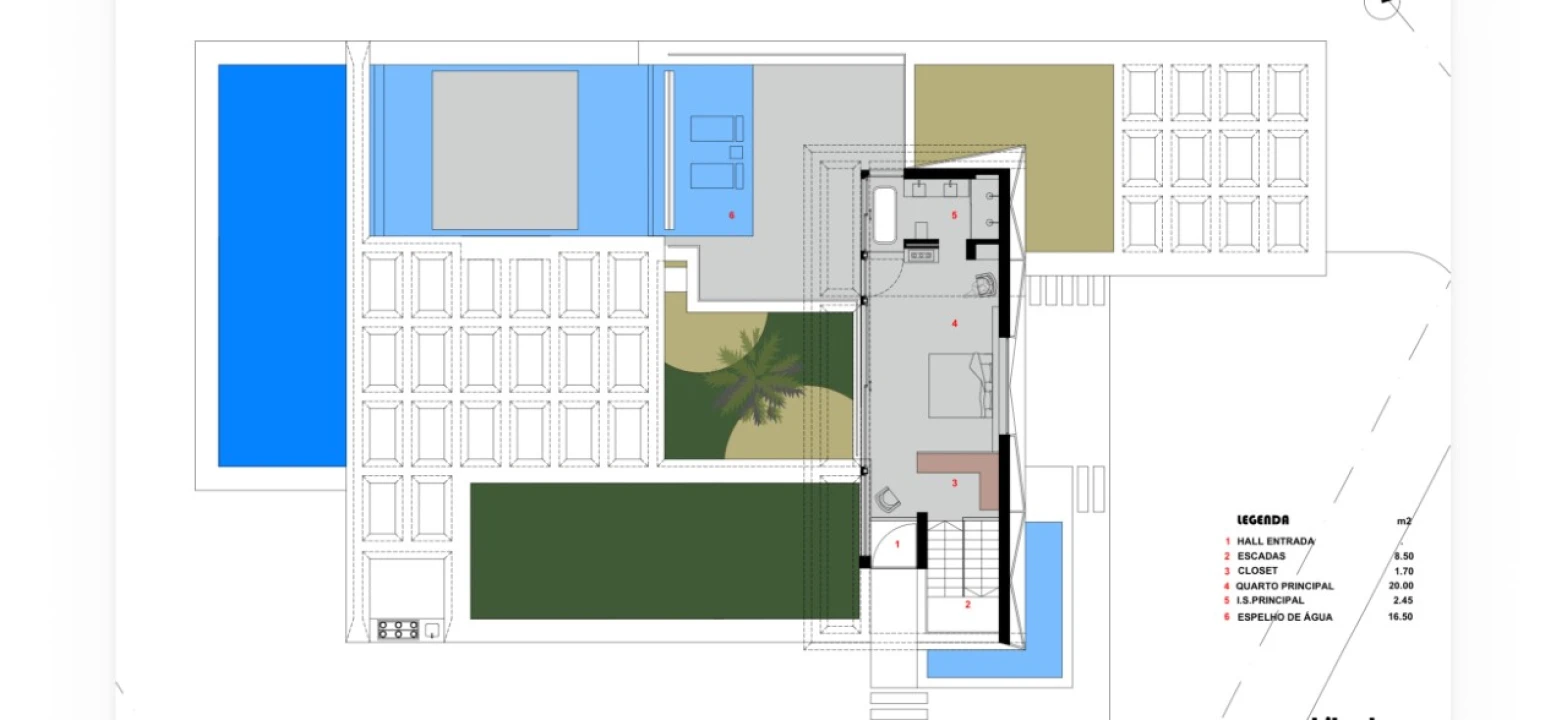 Moradia T4 para Venda em Quarteira Planta 3