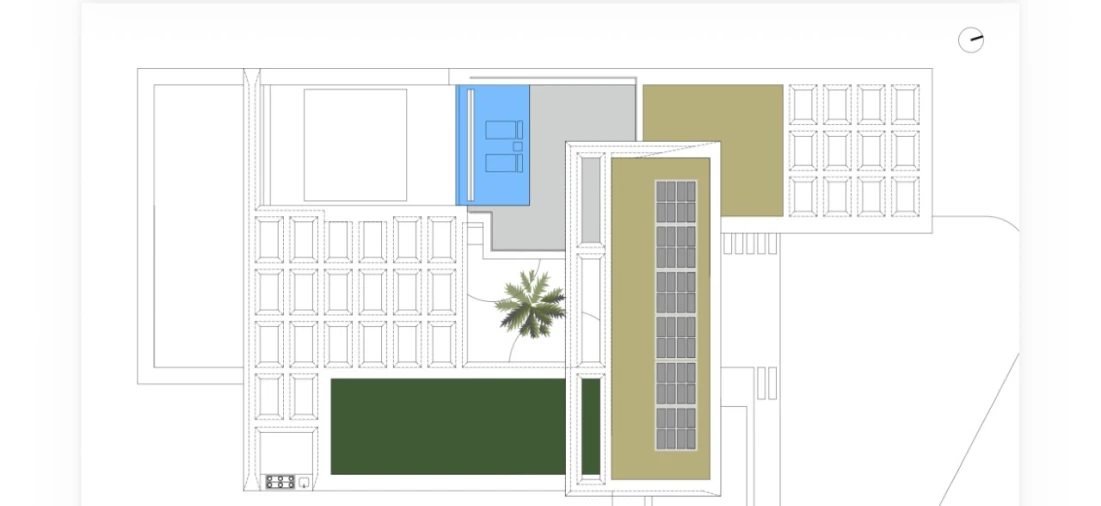Moradia T4 para Venda em Quarteira Planta 1