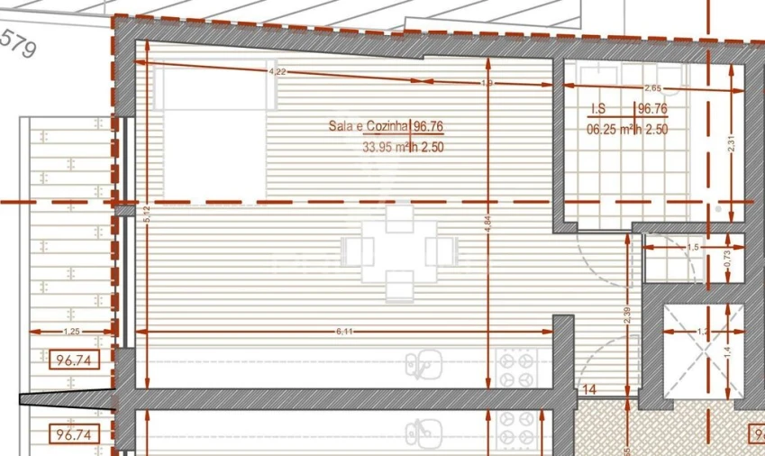 Apartamento T1 para Venda em Água Longa Foto 7