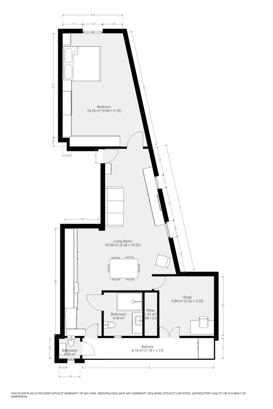 Apartamento T2 para Venda em Arroios Planta 1