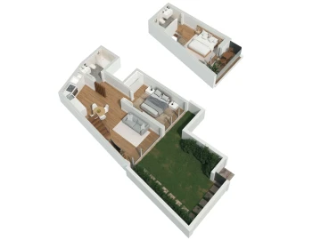 Apartamento T1 para Venda em Santa Marinha