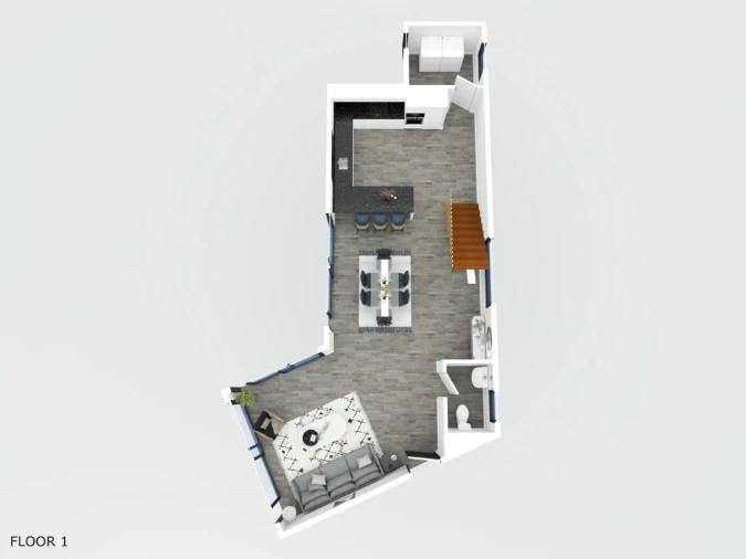 Moradia T3 para Venda em Tabua Planta 1