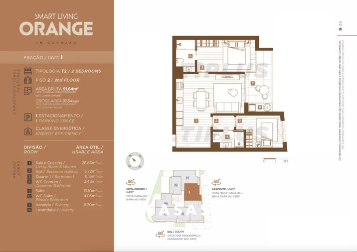 Apartamento T2 para Venda em Caniço Foto 21