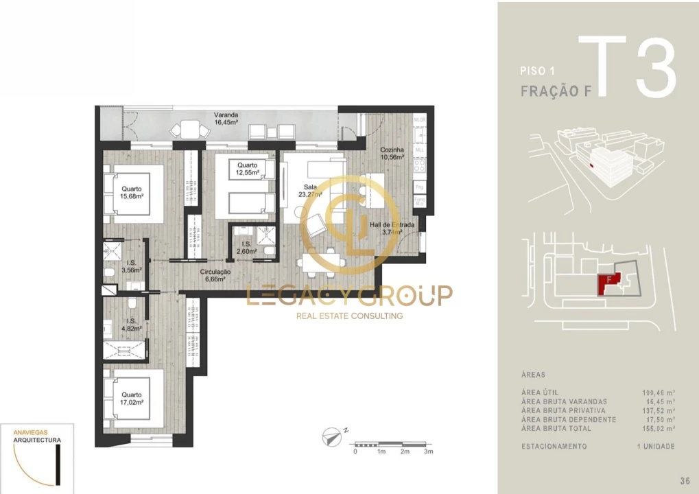 Apartamento T3 para Venda em Almancil Foto 19