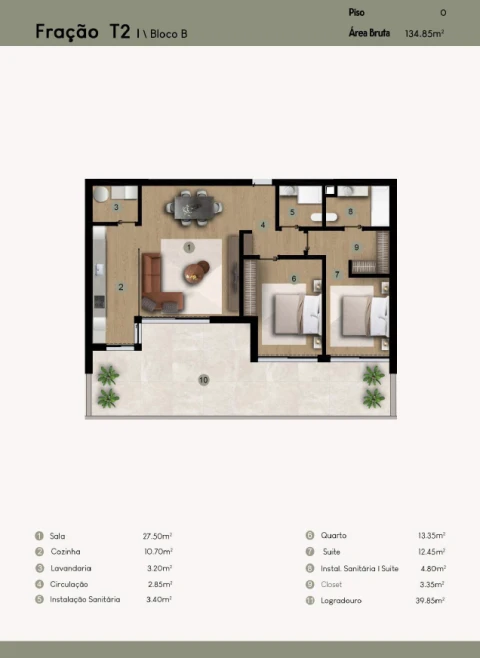 Apartamento T2 para Venda em Camara de Lobos