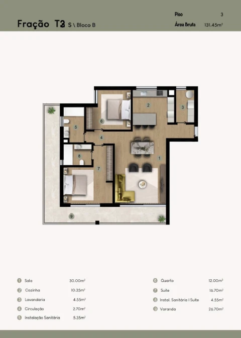 Apartamento T2 para Venda em Camara de Lobos