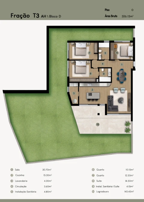 Apartamento T3 para Venda em Camara de Lobos