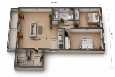Apartamento T2 para Venda em Quarteira
