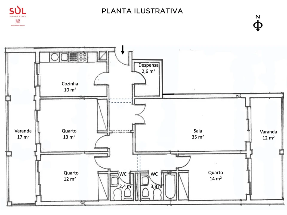 Apartamento T3 para Venda em Portimão Foto 23