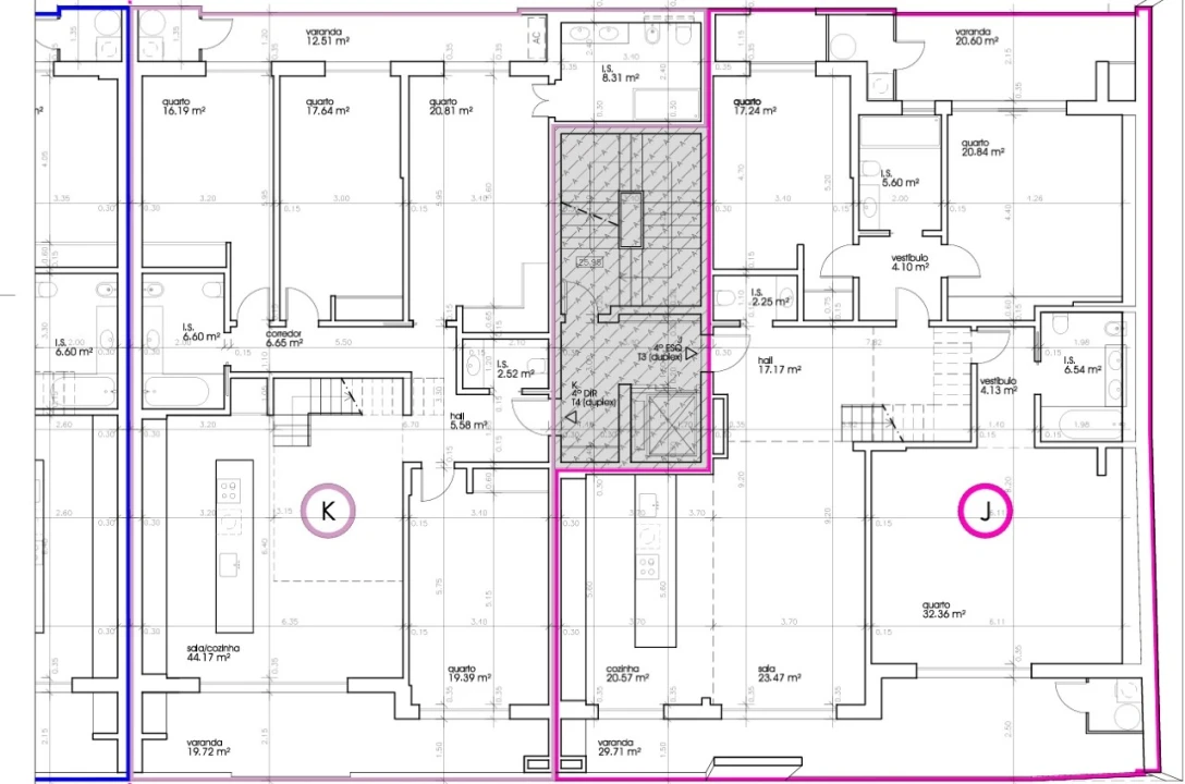 Apartamento T4 para Venda em Montijo e Afonsoeiro Planta 2