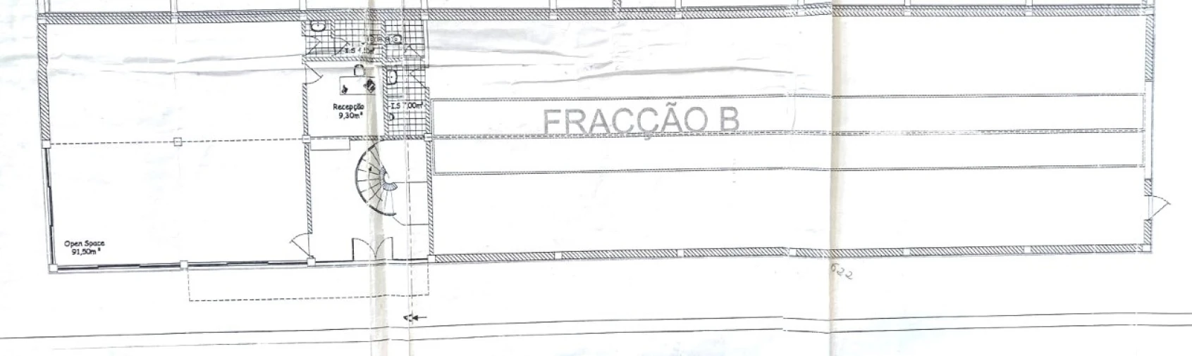 Armazém para Arrendamento em Esgueira Planta 1