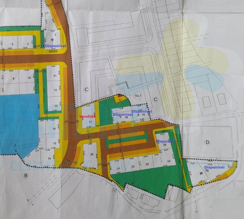 Terreno para Venda em Ferreiros e Gondizalves Planta 3