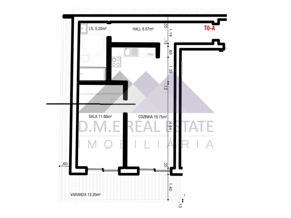 Apartamento T1 para Venda em Altura Foto 1