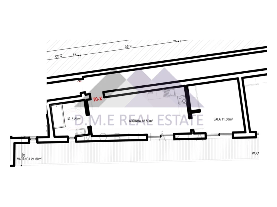 Apartamento T1 para Venda em Altura Foto 1