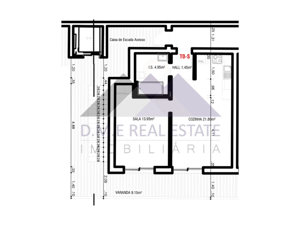 Apartamento T1 para Venda em Altura Foto 1