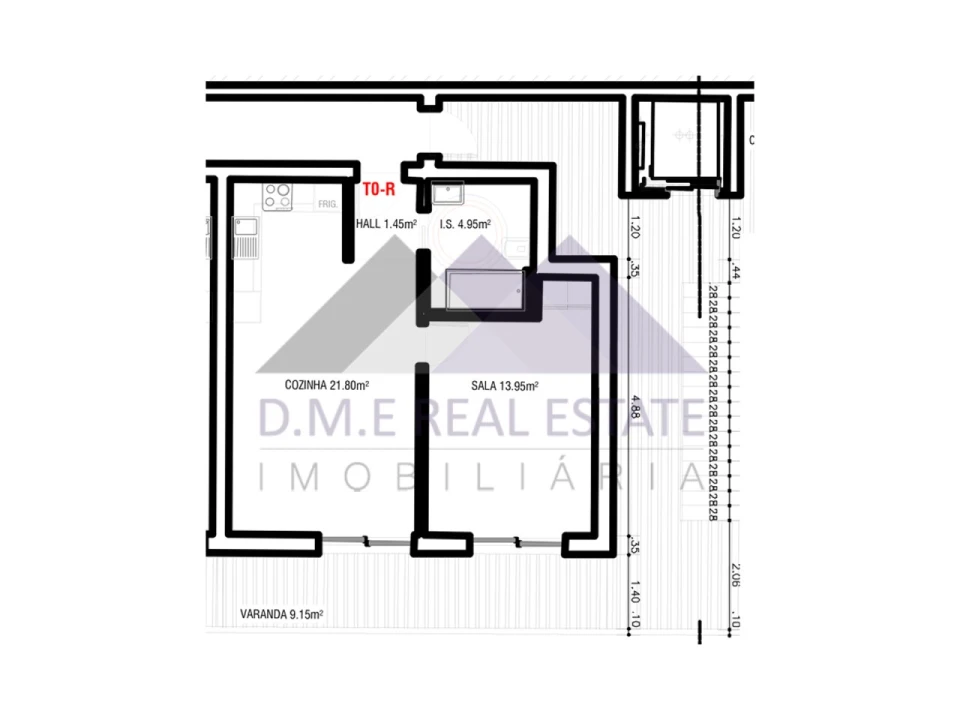 Apartamento T1 para Venda em Altura Foto 1