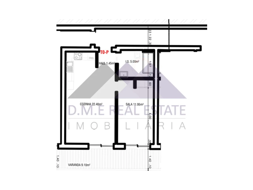 Apartamento T1 para Venda em Altura Foto 1