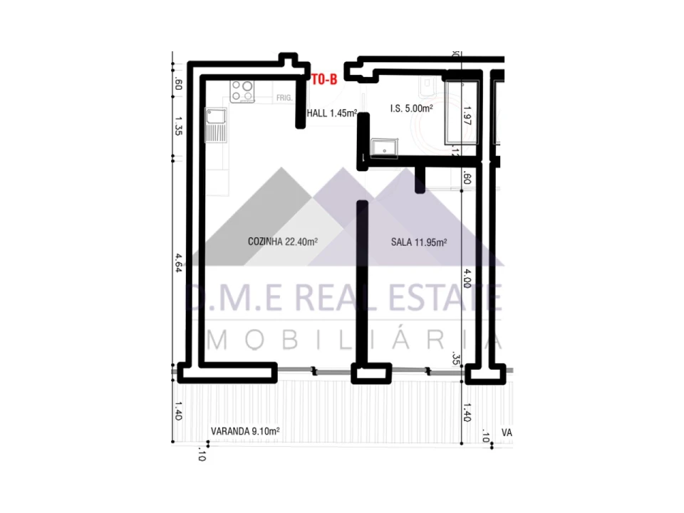Apartamento T1 para Venda em Altura Foto 1