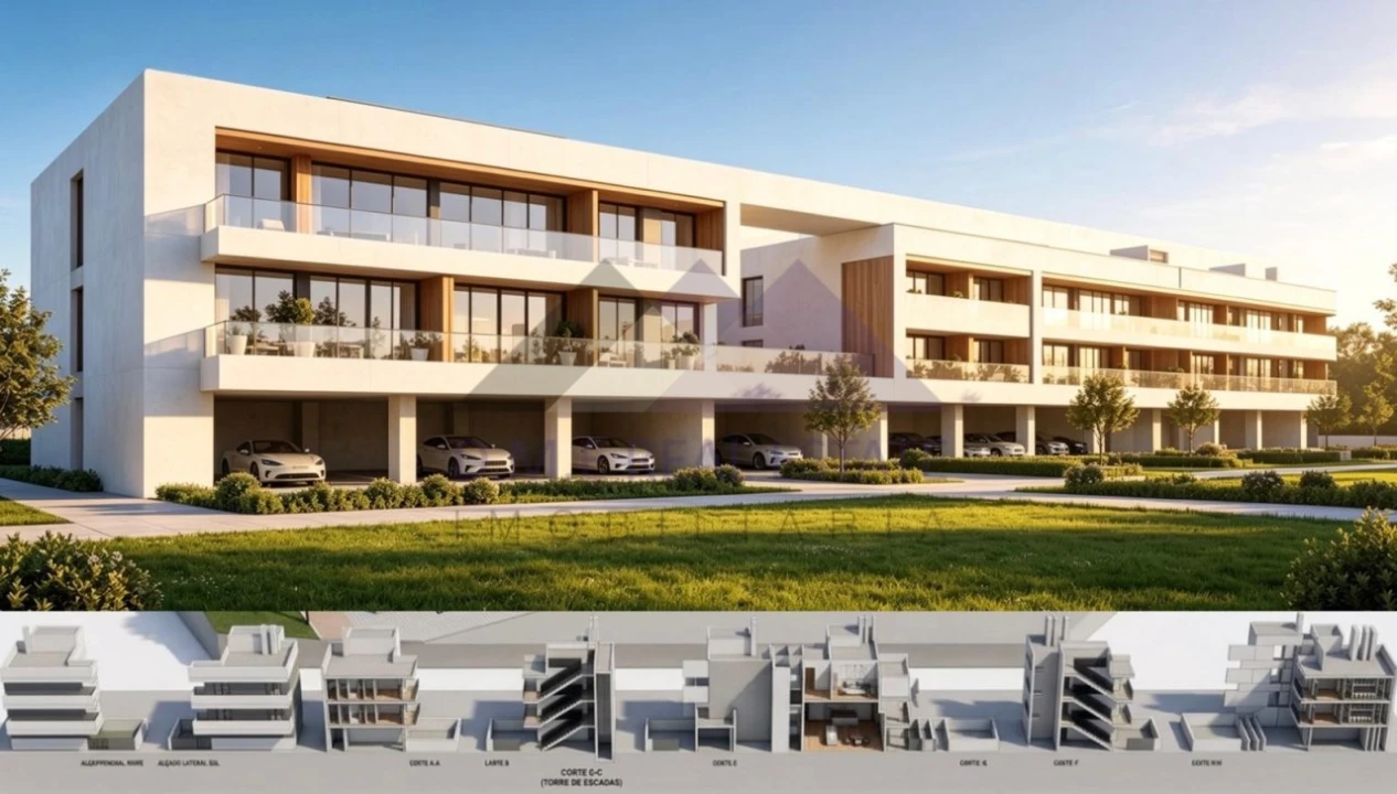 Apartamento T1 para Venda em Altura Foto 1